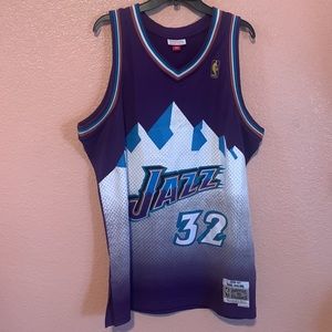 NWOT Vintage Karl Malone Jazz Jersey